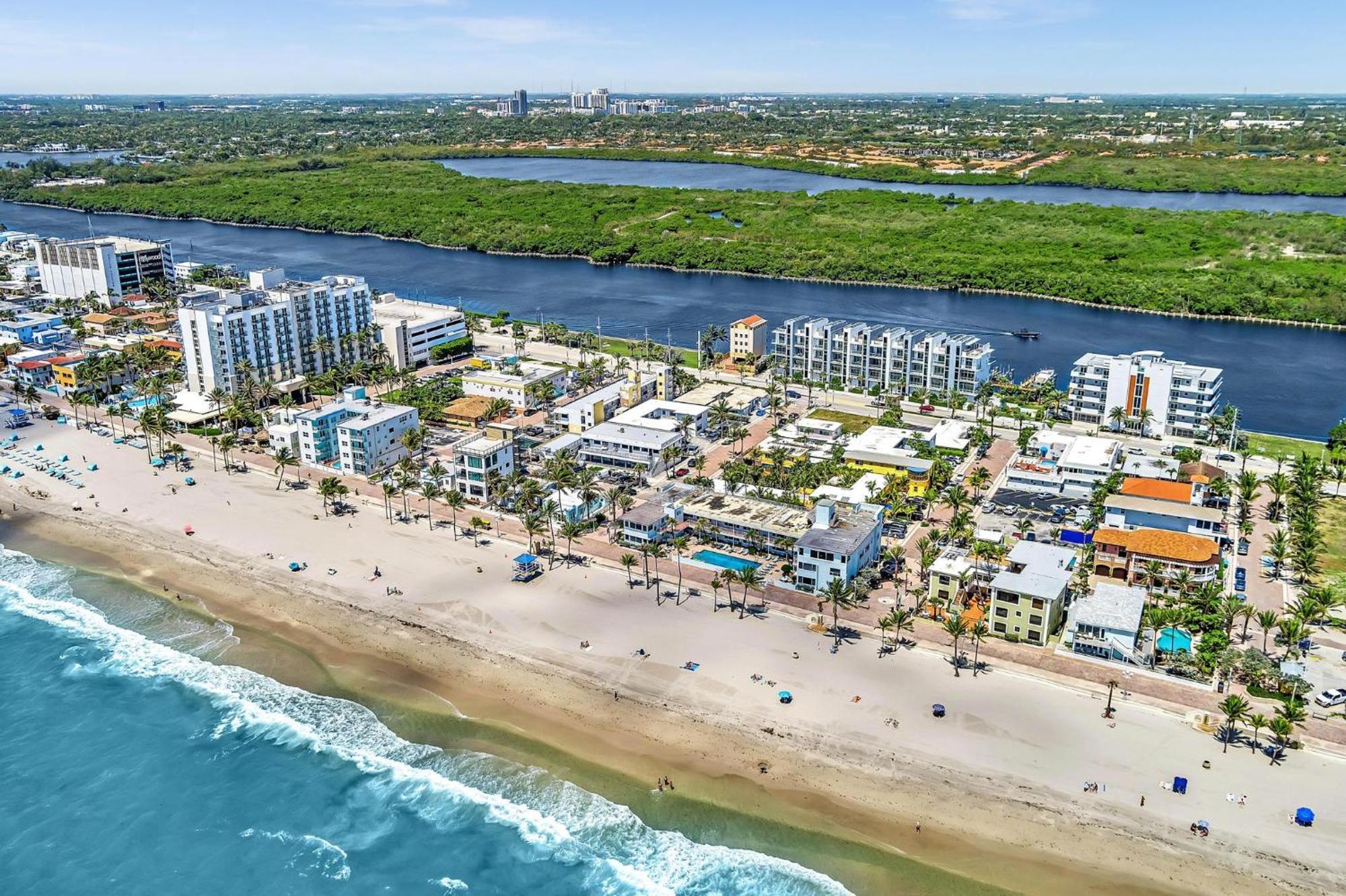 Beachfront & Pool Near Marriott Hollywood Beach Exterior foto