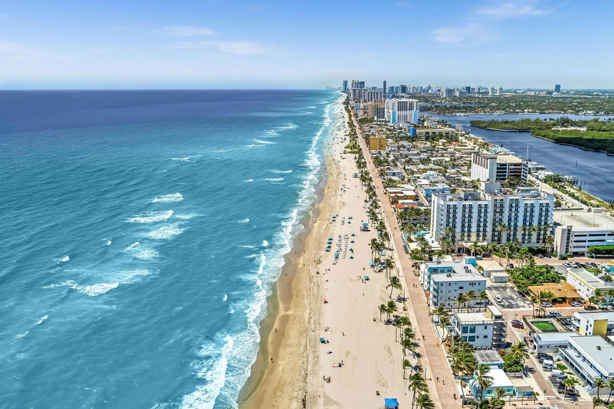 Beachfront & Pool Near Marriott Hollywood Beach Exterior foto