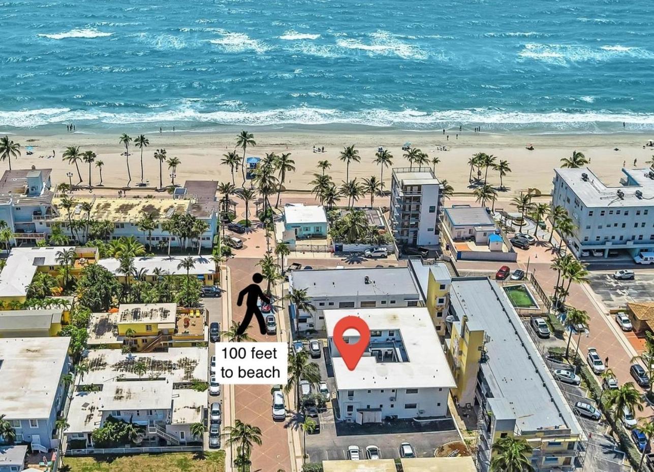 Beachfront & Pool Near Marriott Hollywood Beach Exterior foto